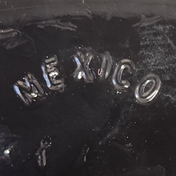 Vintage Glass Ice Cream Sundae Banana Split Clear Boat Shaped Mexico Set of 6 - Picture 6 of 6